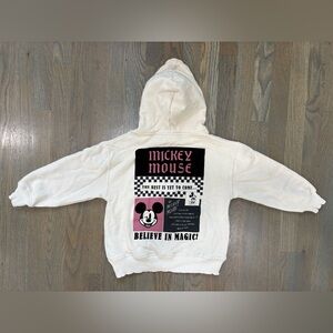 Kids Zara Mickey hoodie